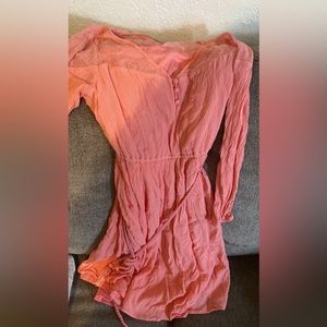 Torrid MIDI dress beautiful coral size 00 brand new